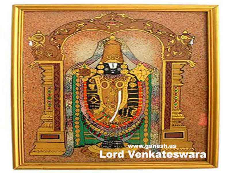 Lord Venkateswara Golden Image 