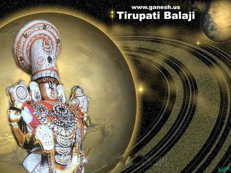 Lord Balaji - Gods Wallpapers Download 