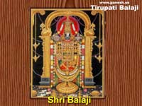 Wallpapers of Tirupati Balaji - India