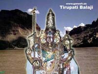 The Holy Image of Tirupati Balaji