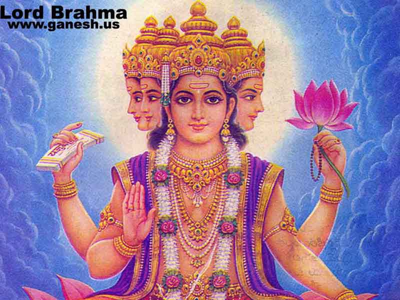 Religious Wallpapers -Lord Brahma