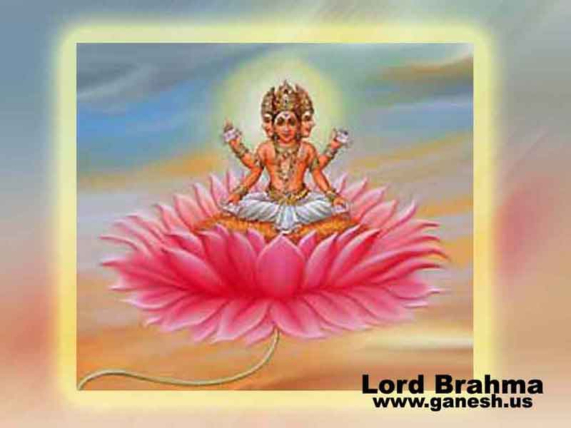 Mobile Wallpaper Lord Brahma