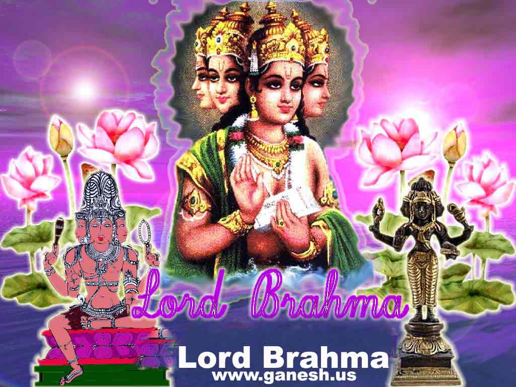 Paintings of Lord Brahma