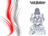 Paintings of Lord Brahma