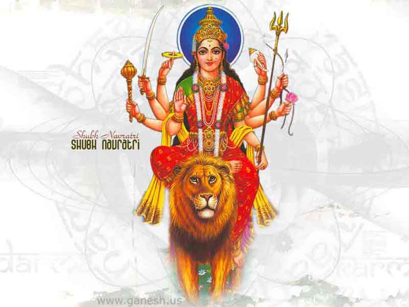 durga. Hindu Deities: Goddess Durga.
