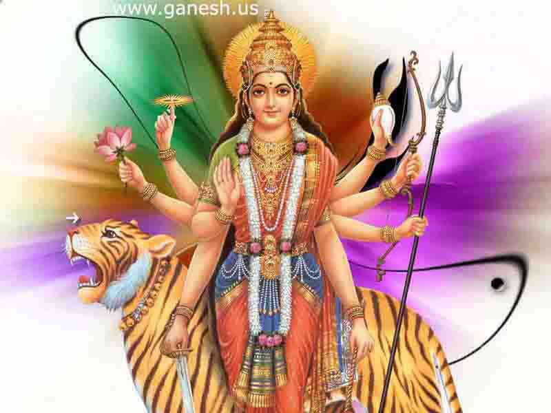 Free Desktop Wallpaper Hindu Goddesses Durga