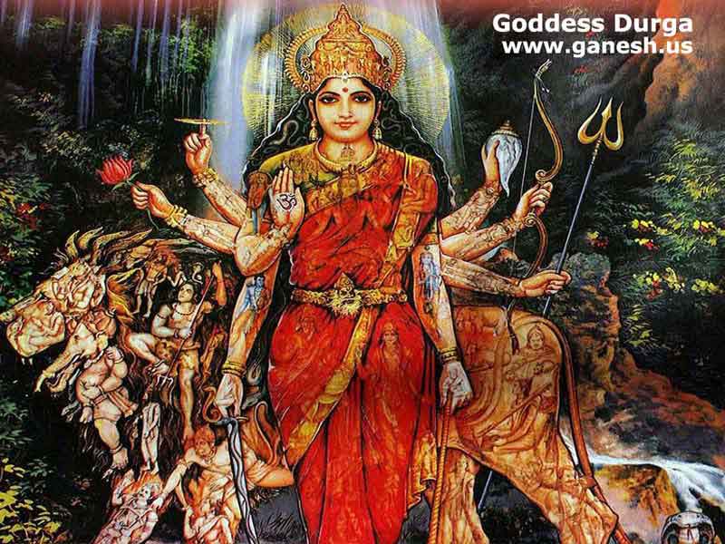 Images Of Statue Of Goddess Durga 