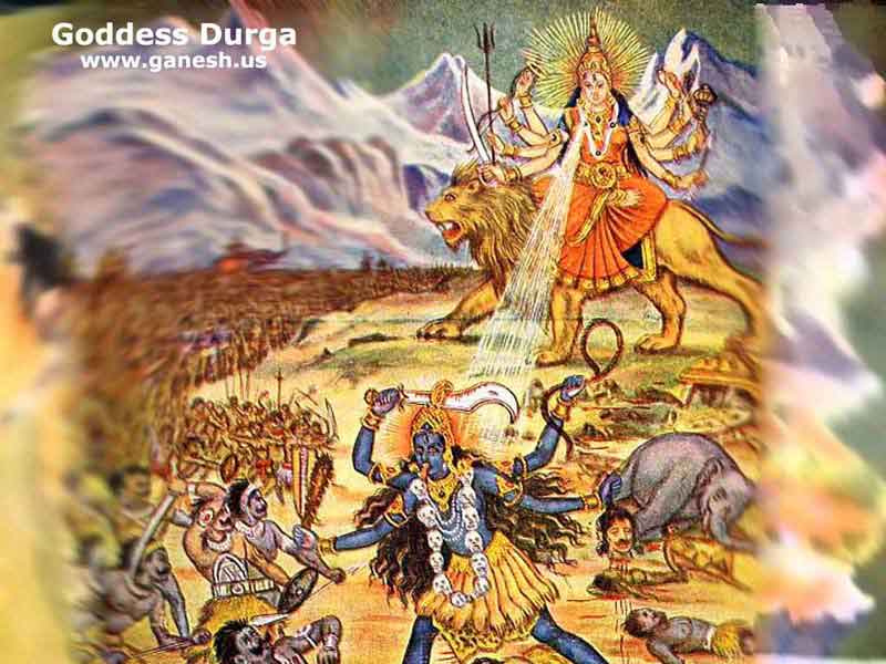 Durga Pooja Paintings