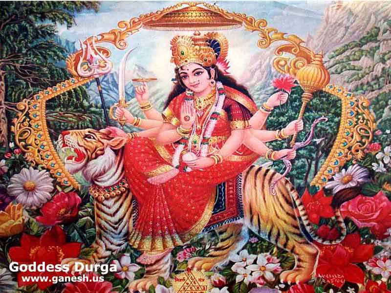 Graphics & Images: The Goddess Durga 