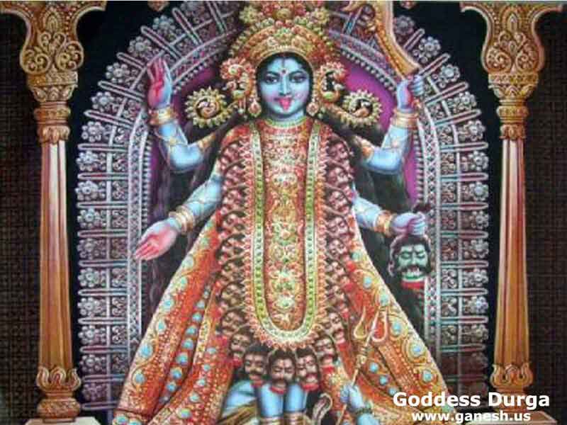 Pictures The Hindu Goddess Of Devi