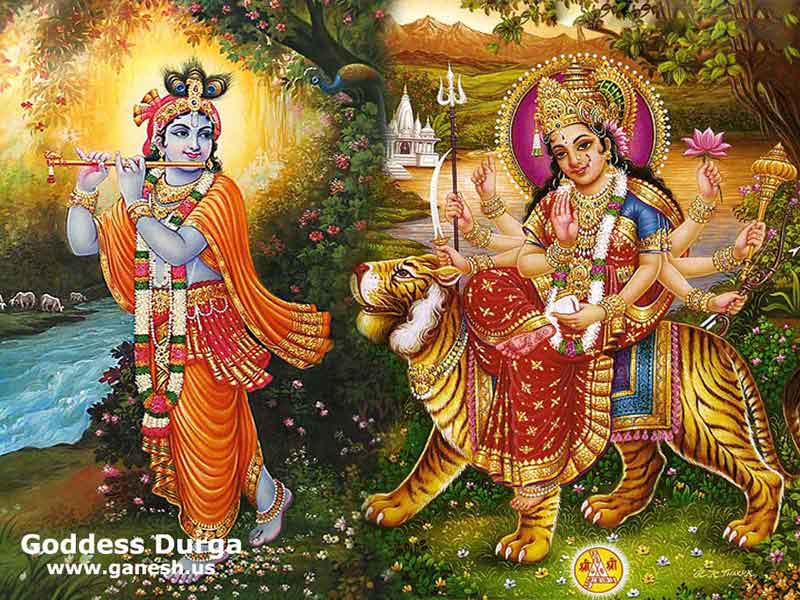 Wallpapers - Spiritual - Goddess Durga 