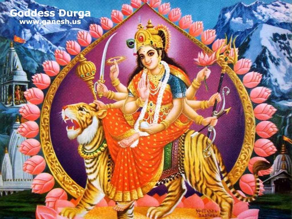 Wallpaper Of Goddess Durga 