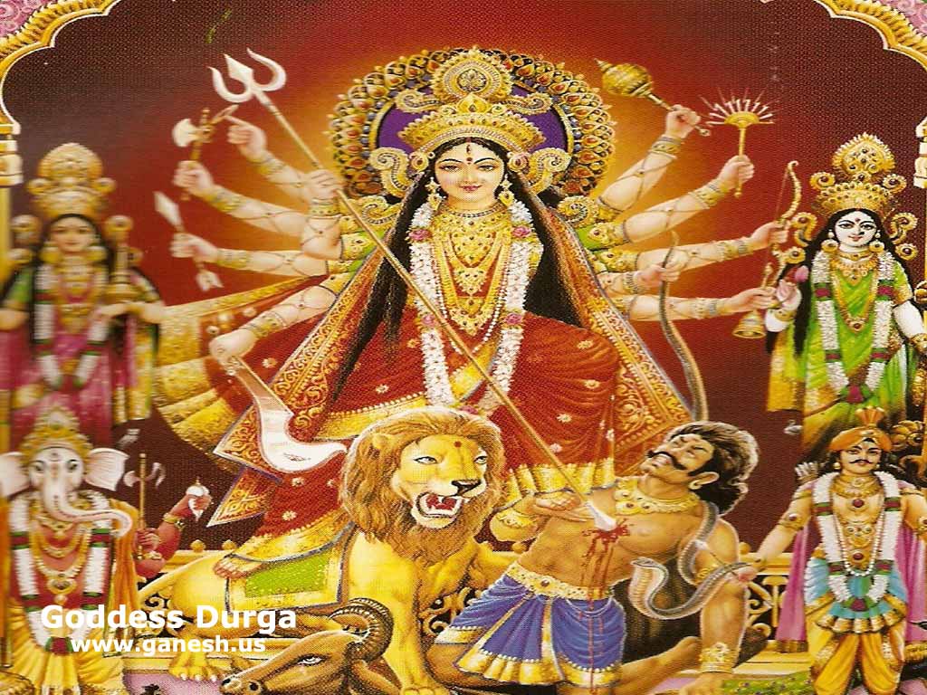 Wallpaper Of Goddess Durga 
