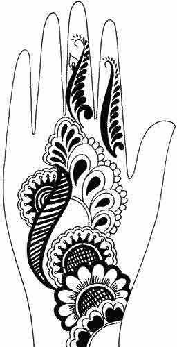 Mordern Henna Design