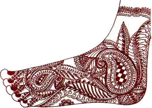 Indian heena designs