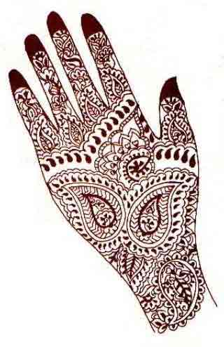 Mordern Henna Design