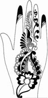 Henna Tattoo Pattern 