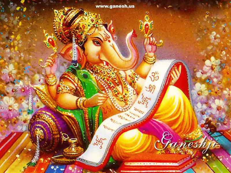 Ganesha (Ganesh) - introduction & wallpaper