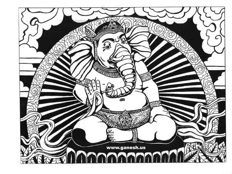 Lord Ekdanta ganesha photo 