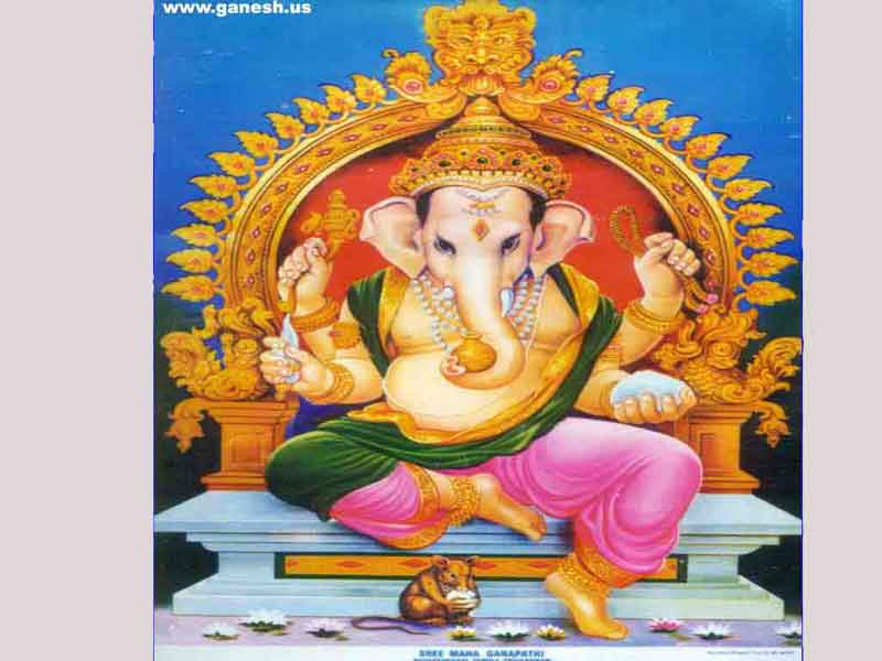 ganesha statues and pictures