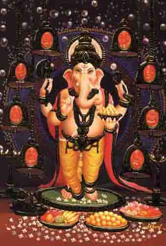 Lord Ganpati paintings