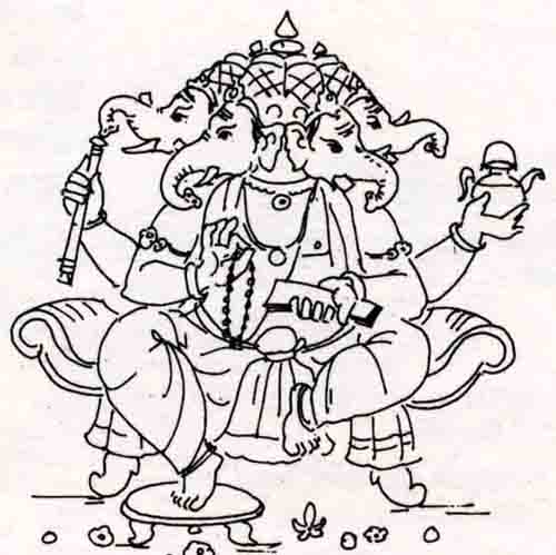 Hindu God Ganesha photos