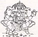 Lord Ganpati sketchs 