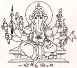 Lord Vighneshwara ganesha sketchs 