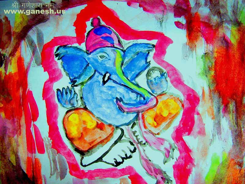 Sketch of Lord Ganesha