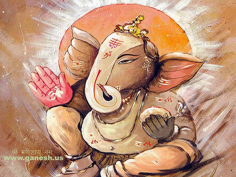 Om Ganesha Wallpaper