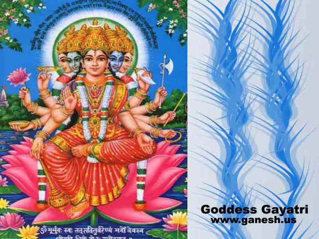 Goddess Gayatri Posters In India