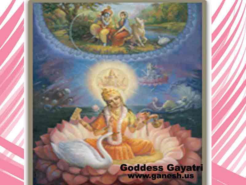 Pictures of Paintings of Gayatri