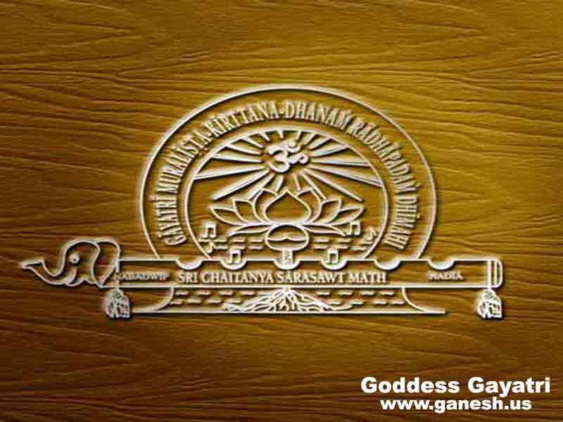 Wallpapers of Goddess Gayatri