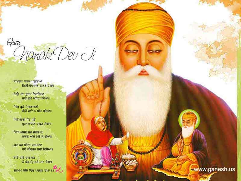 First Holy Image Of Religion Sikh Is Guru -Nanak 