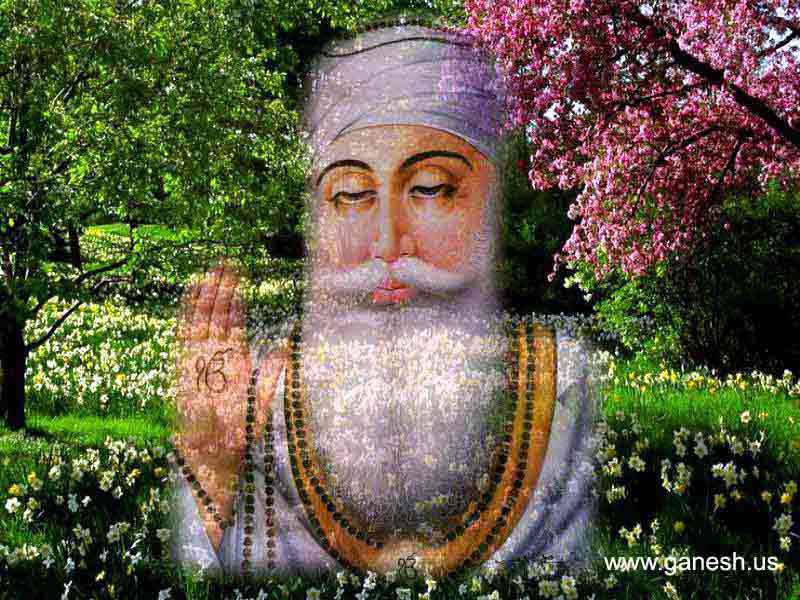 Sikhism Computer Wallpaper - Guru Nanak