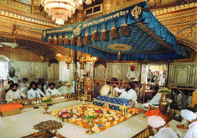 Inside View of Golden Temple, Amritsar