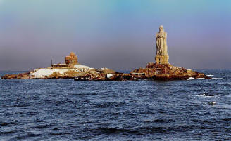 Thiruvalluvar Statue - Kanyakumari