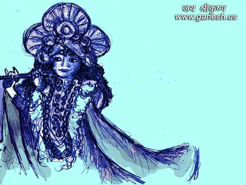 Extensive collection of Lord Krishna Wallpapers 