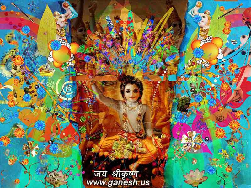 Hindu God Krishna Wallpaper