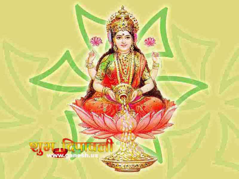 Hindu Goddesses : Lakshmi - Hindu Goddess