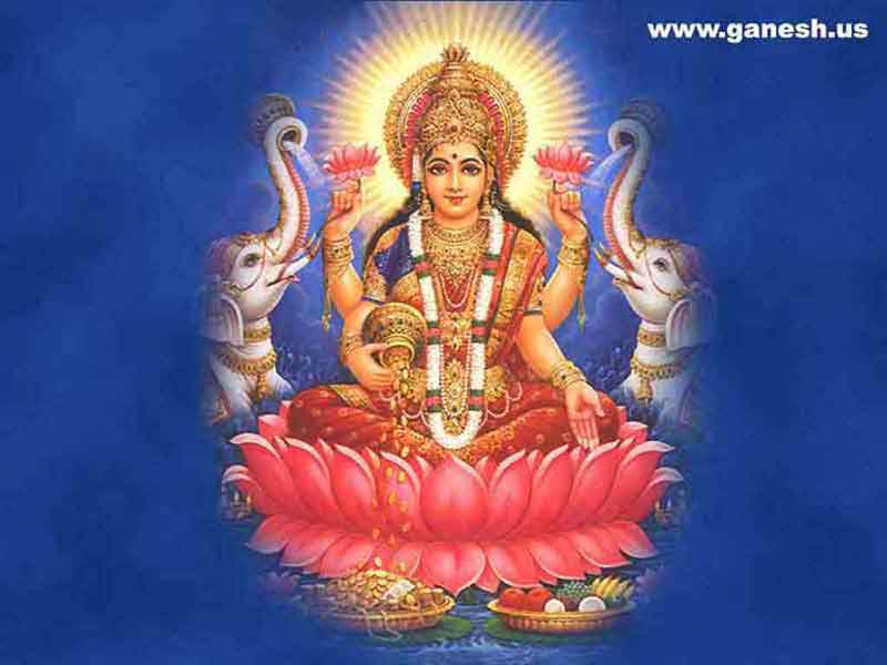 Latest Wallpaer of Goddess Laxmi