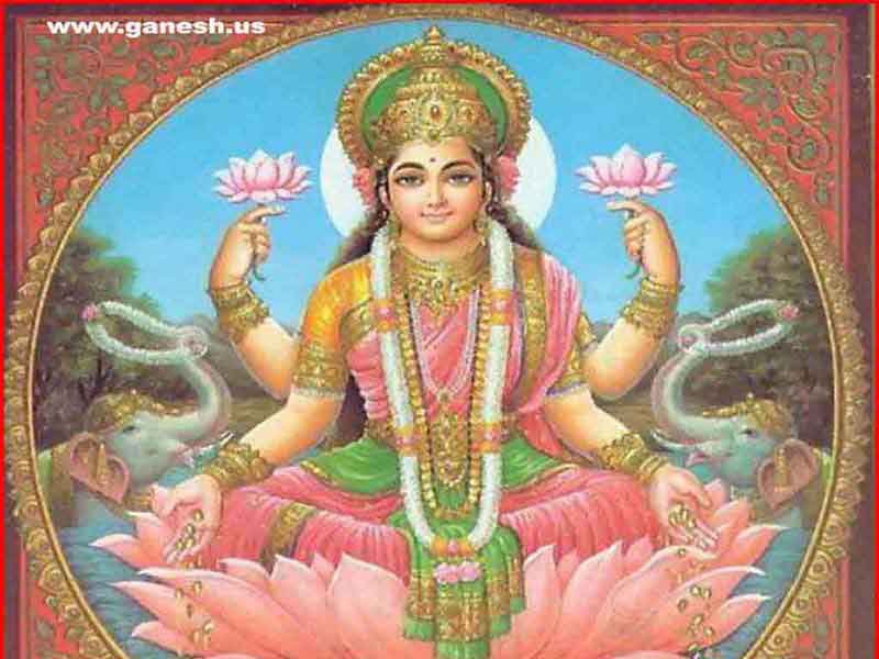 Wallpapers of Goddess Lakshmi