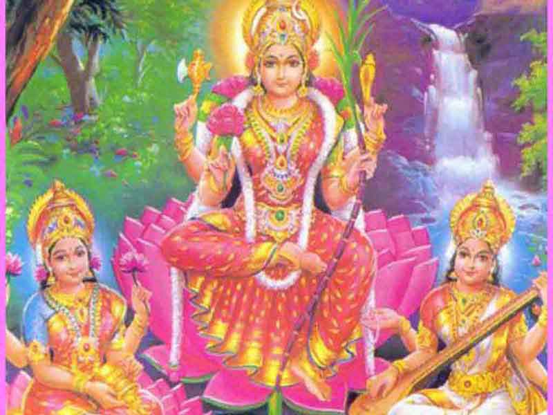 Latest Wallpaer of Goddess Laxmi