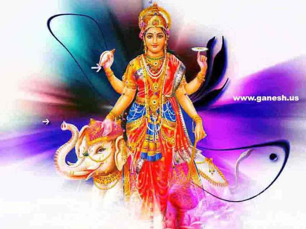 Wallpapers of Goddess Lakshmi