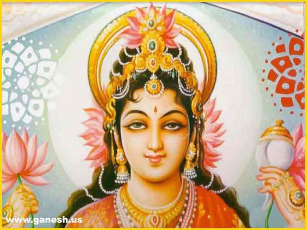 Hindu God Lakshmi