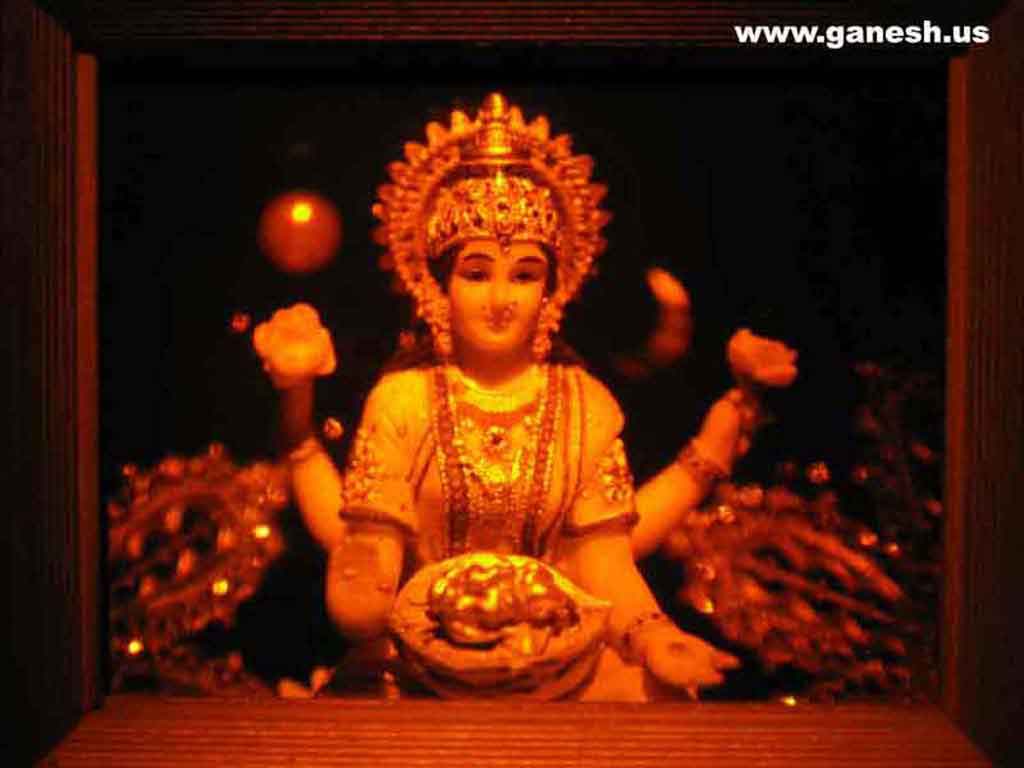 Lakshmi Puja on Diwali