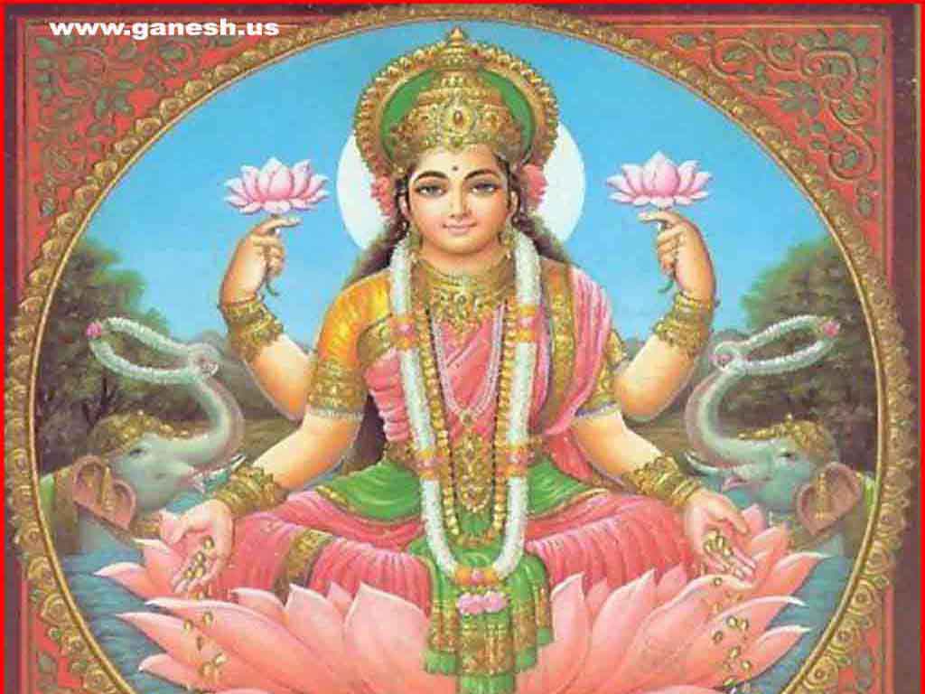 Hindu Goddesses : Lakshmi - Hindu Goddess