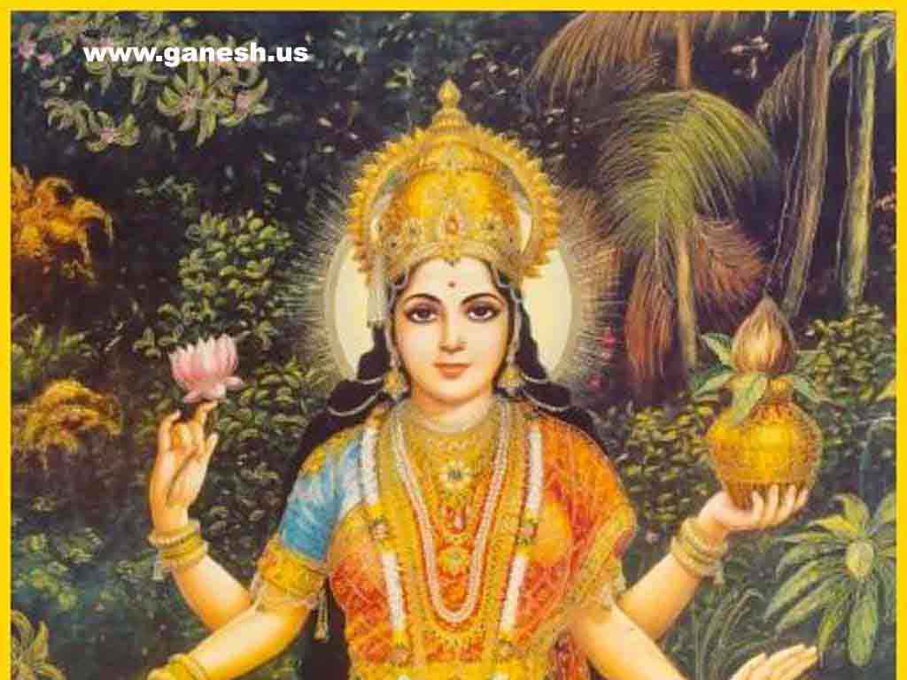 Diwali - Lakshmi And Ganesha Wallpaper 