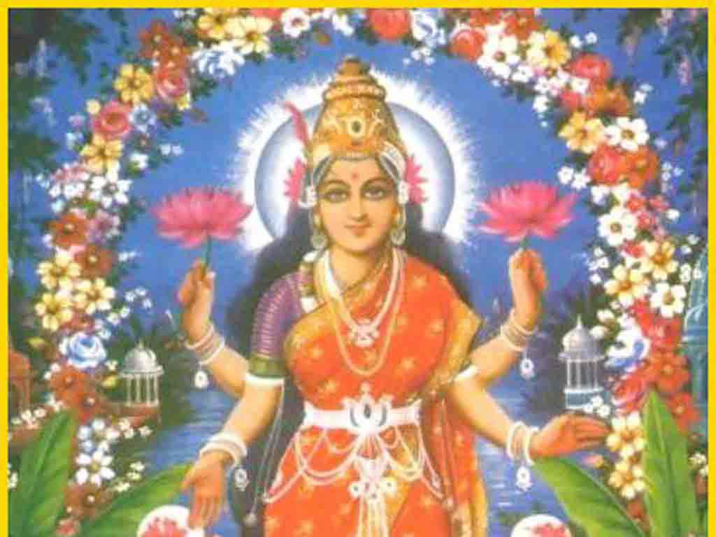 Desktop Wallpaper Hindu Goddesses Lakshmi