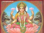 Hindu Goddess Lakshmi